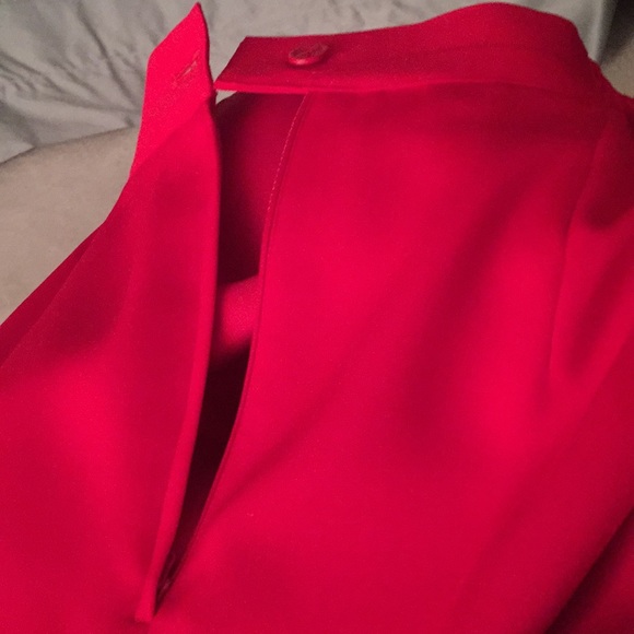 Vintage Casual Corner red pencil skirt - Picture 6 of 10